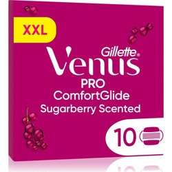 Gillette Venus Pro ComfortGlide Sugarberry Γυναικεία Ανταλλακτικά Ξυραφάκια με 5 Λεπίδες & Λιπαντική Ταινία 10τμχ