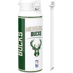 Ion8 NBA Milwaukee Bucks Παιδικό Παγούρι Θερμός Ανοξείδωτο Λευκό Πράσινο 750ml