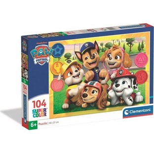 Παιδικό Puzzle Clementoni Super Color Paw Patrol 104 Κομμάτια 25013