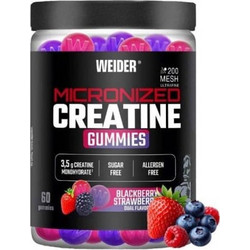 Weider Micronized Creatine Strawberry Blackberry 60 Ζελεδάκια