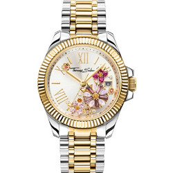 Thomas Sabo Γυναικείο Ρολόι με Ασημί Χρυσό Μεταλλικό Μπρασελέ WA0382-291-201