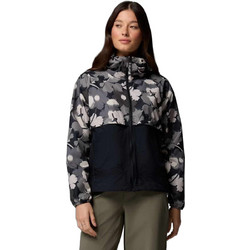 Columbia Spire Valley Γυναικείο Μπουφάν Softshell Μακρύ Αντιανεμικό Μαύρο 2116491-011