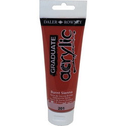 Daler-Rowney Graduate 201 Burnt Sienna Ακρυλικό Χρώμα Ζωγραφικής 120ml