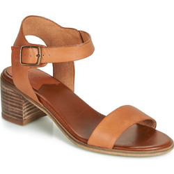 Kickers Γυναικεία Πέδιλα Δερμάτινα Ταμπά με Χοντρό Χαμηλό Τακούνι 560351-50-114