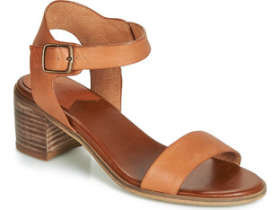 Kickers Γυναικεία Πέδιλα Δερμάτινα Ταμπά με Χοντρό Χαμηλό Τακούνι 560351-50-114