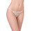 Milena By Paris Γυναικείο Sexy String με Δαντέλα Εκρού 7518