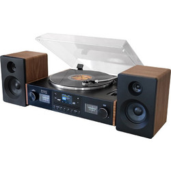 Soundmaster PL920 Retro HiFi Ηχοσύστημα Hi-Fi 15W Black Walnut