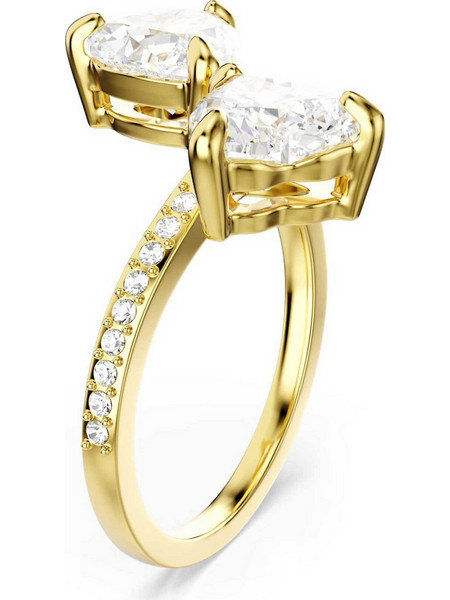 Swarovski Mesmera Γυναικείο Δαχτυλίδι Ροζέτα Επιχρυσωμένο με Ζιργκόν 5733479