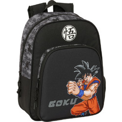 Safta Dragon Ball Σχολική Τσάντα Πλάτης Νηπιαγωγείου Μαύρη S4313746