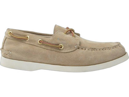 Chicago Ανδρικά Μοκασίνια Boat Shoes Καστόρινα Μπεζ 820
