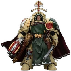 JOY TOY Warhammer 40000 Dark Angels Belial Grand Master of the Deathwing With the Sword of Silence and Storm Bolter 14cm