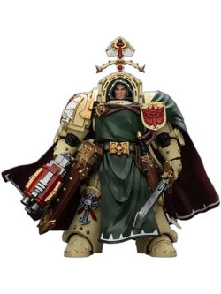 JOY TOY Warhammer 40000 Dark Angels Belial Grand Master of the Deathwing With the Sword of Silence and Storm Bolter 14cm