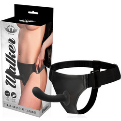 Harness Attraction Walker Harness Strap On με Dildo 15.5cm Μαύρο