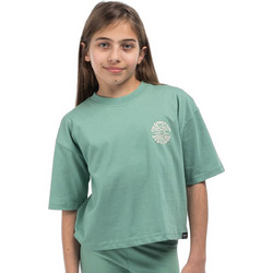 District75 Παιδικό T-Shirt Κοντομάνικο Πράσινο Mint 126KGCR-736-066