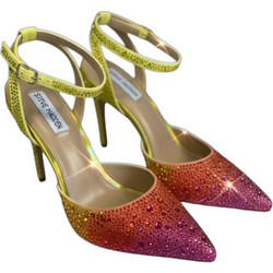 Steve Madden Γόβες Δερμάτινες με Τακούνι Στιλέτο με Λουράκι & Στρας Πολύχρωμες SM11002308-04004-690