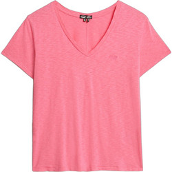 Superdry Γυναικείο Αθλητικό T-Shirt Φούξια W1011181A-3LU