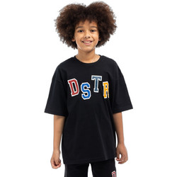 District75 Παιδικό T-Shirt Κοντομάνικο Μαύρο 126KBSS-709-071