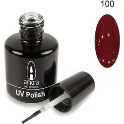 Amora 100 Bordeaux Wine Ημιμόνιμο Βερνίκι Νυχιών 10ml