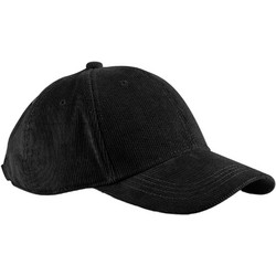 Beechfield Ανδρικό Καπέλο Jockey Υφασμάτινο Μαύρο B680