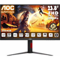 AOC 24G4ZR IPS HDR Gaming Monitor 24" 1920x1080 FHD 260Hz 1ms
