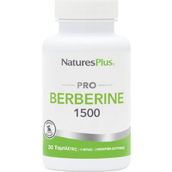 Nature's Plus Pro Berberine 1500mg 30 Ταμπλέτες
