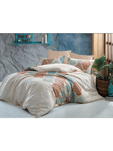 Homeline Σετ Σεντόνια Υπέρδιπλα Βαμβακερά 240x260 Next 3212