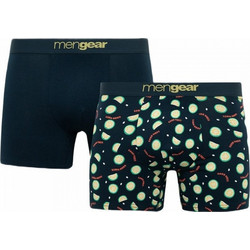 Minerva Ανδρικά Μποξεράκια Σετ 2Pack Navy Μπλε 929477-393