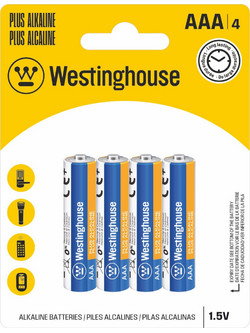 Westinghouse Plus Alkaline AAA 4τμχ