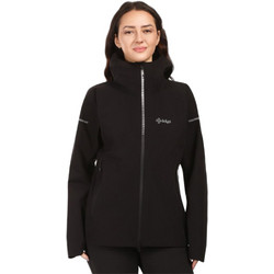 Kilpi Hurricane Γυναικείο Μπουφάν Χειμωνιάτικο Softshell Μακρύ Αδιάβροχο Μαύρο 1L0103KI-BLK