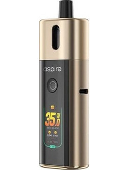 Aspire Fluffi Pro Champagne Gold Ηλεκτρονικό Τσιγάρο Pod Kit 3.5ml με Ενσωματωμένη Μπαταρία