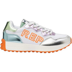 Replay Παιδικά Sneakers Ασημί Κοραλί JS730002S-2081