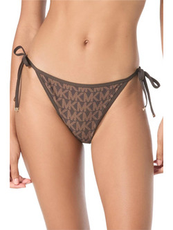 Michael Kors Bikini Slip Σοκολατί MM31746-212