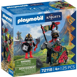 Playmobil Knights Αρχηγός Ιπποτών Δράκων & Πολεμιστής για 4+ Ετών 72118