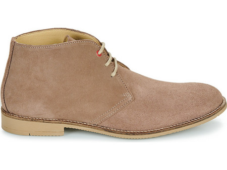 So Size Popidon Ανδρικά Μποτάκια Suede Μπεζ 7936-A6304