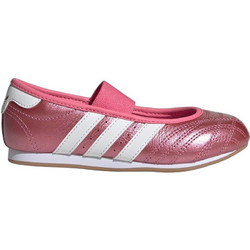 Adidas Taekwondo Παιδικές Μπαλαρίνες Ύφασμα Ανατομικές με Λάστιχο Φούξια KJ8249