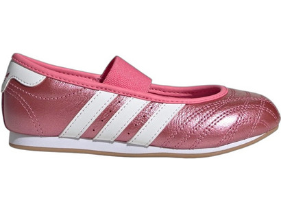 Adidas Taekwondo Παιδικές Μπαλαρίνες Ύφασμα Ανατομικές με Λάστιχο Φούξια KJ8249