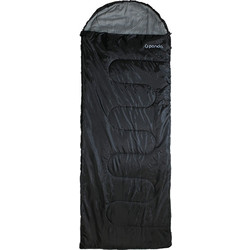 Panda Outdoor Βike Hood 200 Long Sleeping Bag Μονό Μαύρο 12346