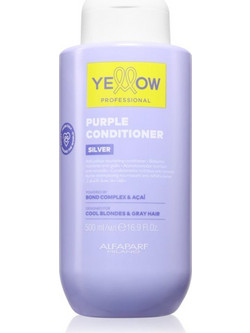 Yellow Professional Silver Purple Conditioner για Επανόρθωση 500ml