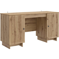 vidaXL Γραφείο Υπολογιστή Ξύλινο 142.5x50x75cm 3414575