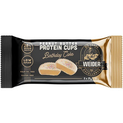 Weider Peanut Butter Protein Cups Birthday Cake 42gr