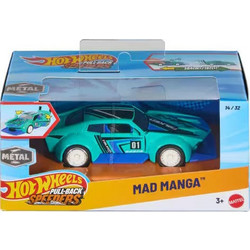 Mattel Hot Wheels Pull-Back Speeders Mad Manga