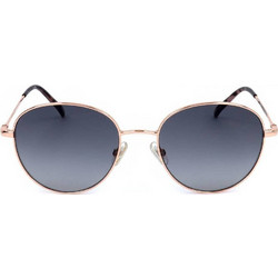 Safilo LINEA/T 17/S DDB Ανδρικά Γυαλιά Ηλίου Τετράγωνα Μεταλλικά Χρυσά με Μαύρο Φακό