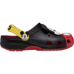 Crocs Mickey Mouse Παιδικά Παπούτσια Θαλάσσης για Αγόρι Ανατομικά Μαύρα Κόκκινα 212373-90H