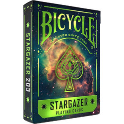 Bicycle Stargazer 203 Space Theme Τράπουλα Πλαστικοποιημένη Πράσινη