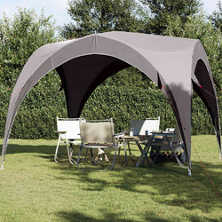 vidaXL Τέντα Παραλίας Γκρι 305x305x216cm 94569