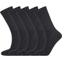 Endurance Seko Ανδρικές Κάλτσες Ψηλές Μαύρες 5Pack E222072-1001