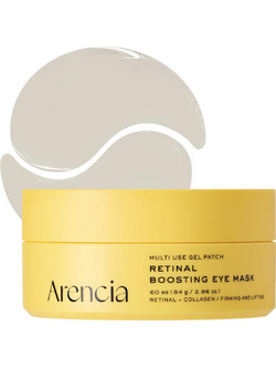 Arencia Retinal Boosting Eye Patches για Αντιγήρανση & Μαύρους Κύκλους με Πεπτίδια 60τμχ