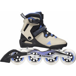 Rollerblade Macroblade 90 W Inline Rollers Ενηλίκων Μαύρα Μπεζ 43.076006/BL/S/C