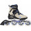 Rollerblade Macroblade 90 W Inline Rollers Ενηλίκων Μαύρα Μπεζ 43.076006/BL/S/C
