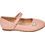 Zak Shoes Παιδικές Μπαλαρίνες Δερματίνη με Σκρατς Ροζ SD12320